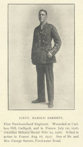 Photo of HAROLD GEORGE BARRETT