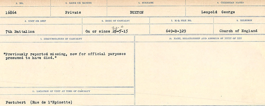 Circumstances of Death Registers