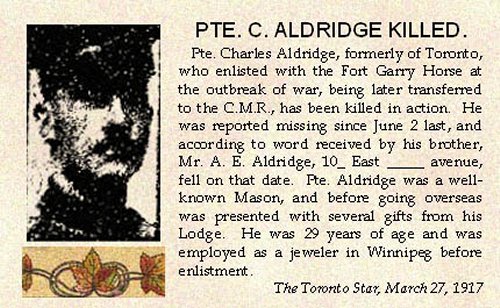 Photo of Charles Augustus Aldridge