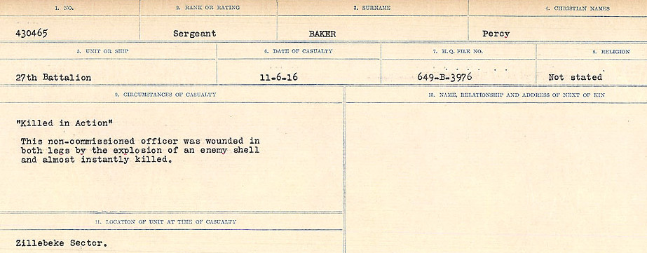 Circumstances of Death Registers