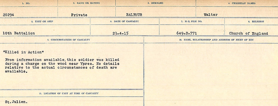 Circumstances of Death Registers