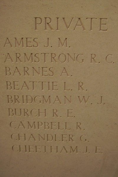 Inscription on Menin Gate Memorial