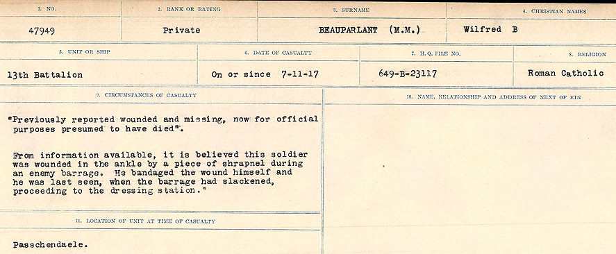 Circumstances of Death Registers