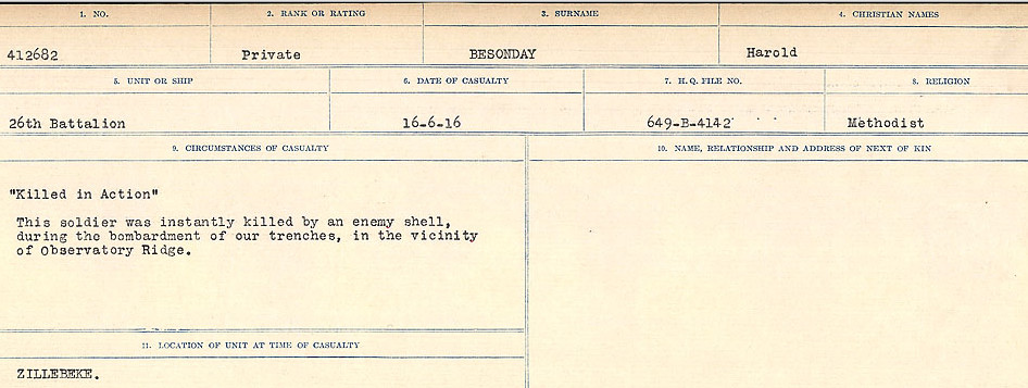 Circumstances of Death Registers
