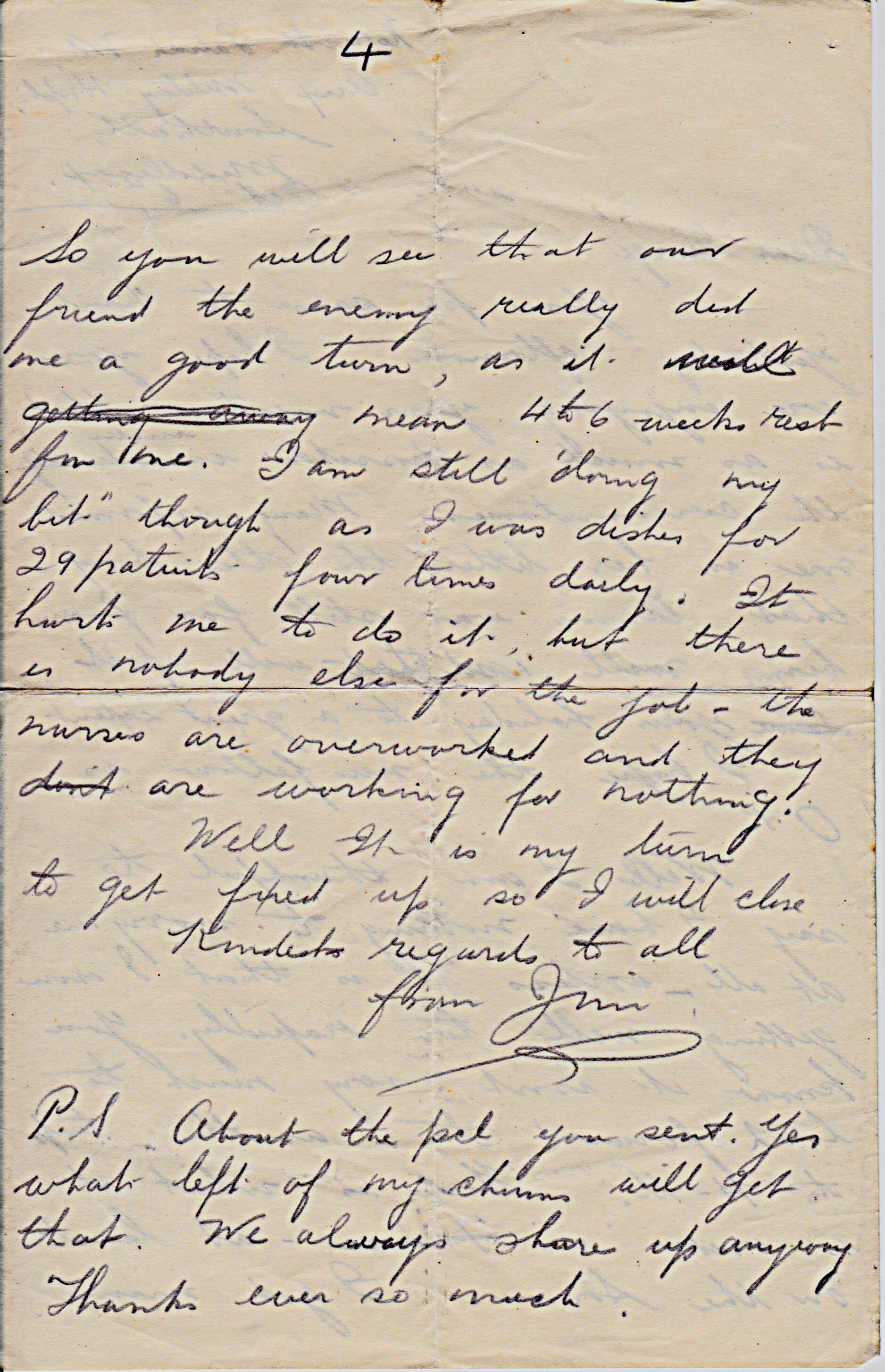 Letter (October 6, 1916)