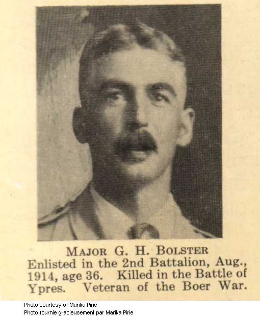 Photo of Herbert George Bolster