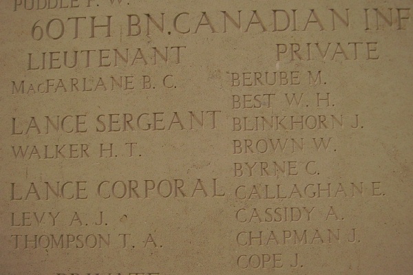Inscription on Menin Gate Memorial