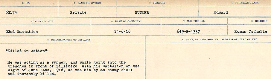 Circumstances of Death Registers