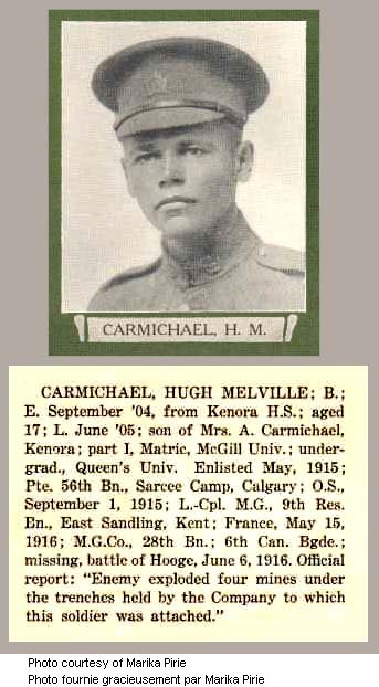 Photo of Hugh Melville Carmichael