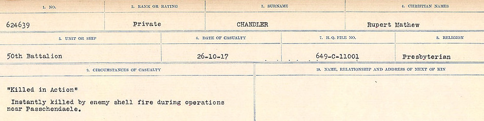 Circumstances of Death Registers