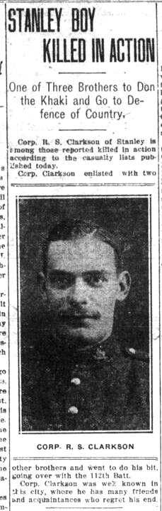 Photo of Robert Stanley Clarkson