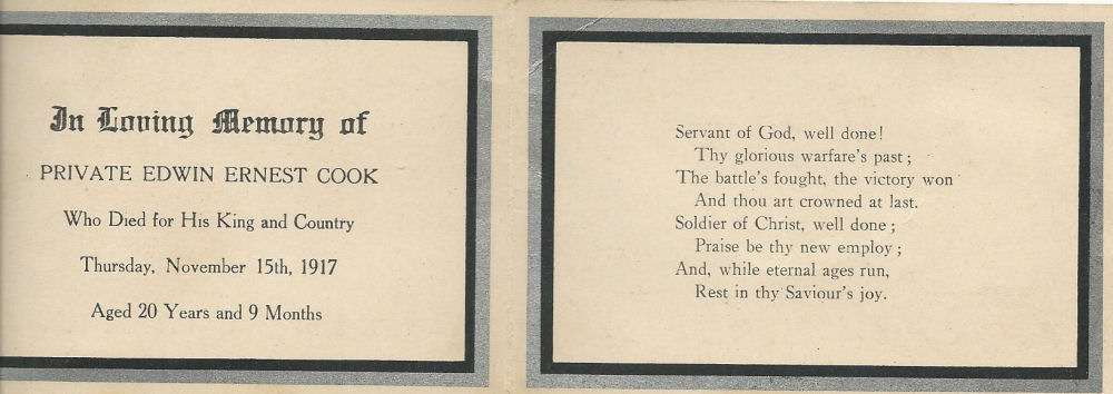 Memorial Card
