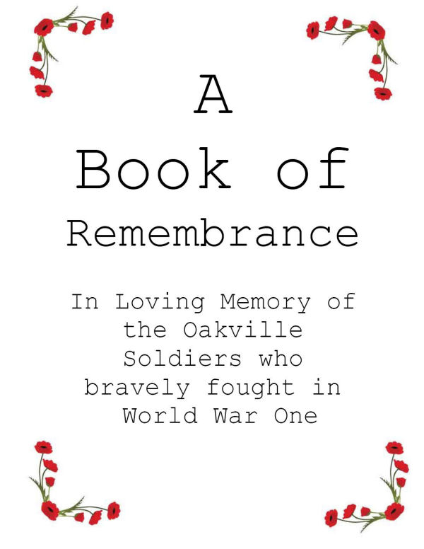 Oakville Rememebers