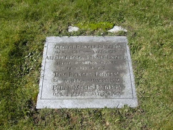 Grave marker