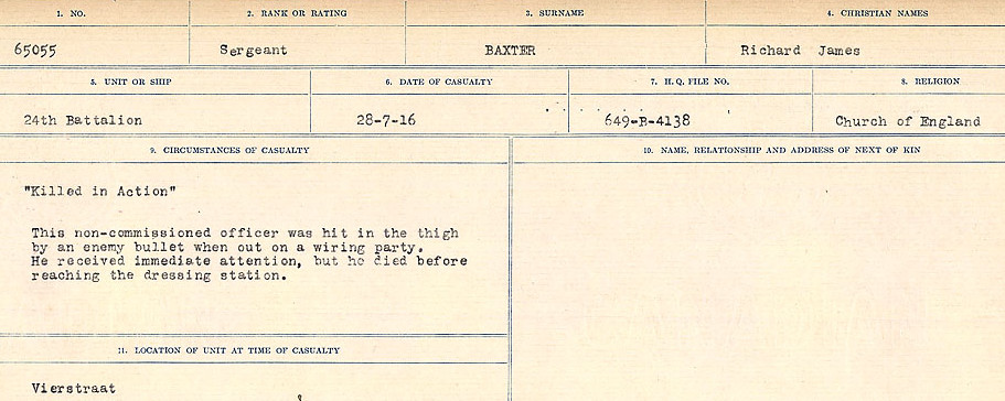 Circumstances of Death Registers