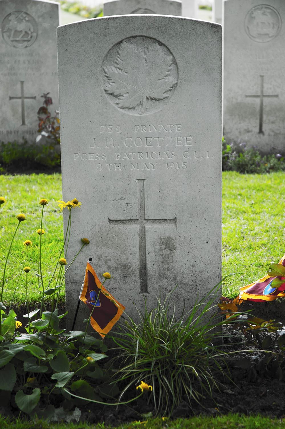 Grave marker