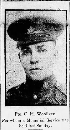 Photo of Claude Henry Woollven