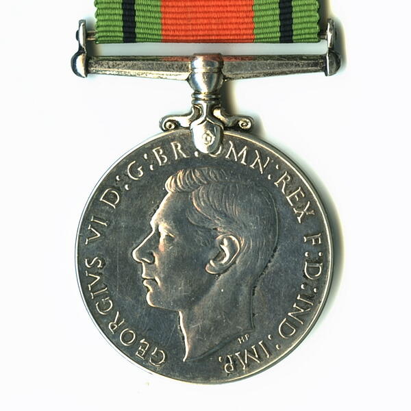 Defence Medal Back