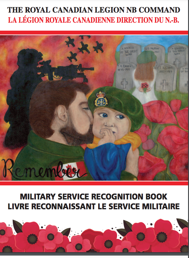 From the New Brunswick Royal Canadian Legion Military  Service Recognition Book. Submitted for the project Operation Picture Me
