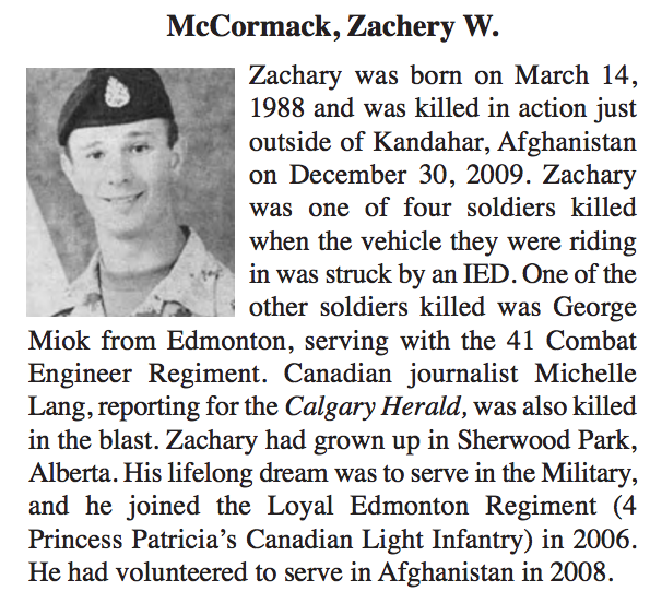 From the Alberta/NWT Canadian Legion Military Service Recognition Book. Submitted for the project Operation Picture Me